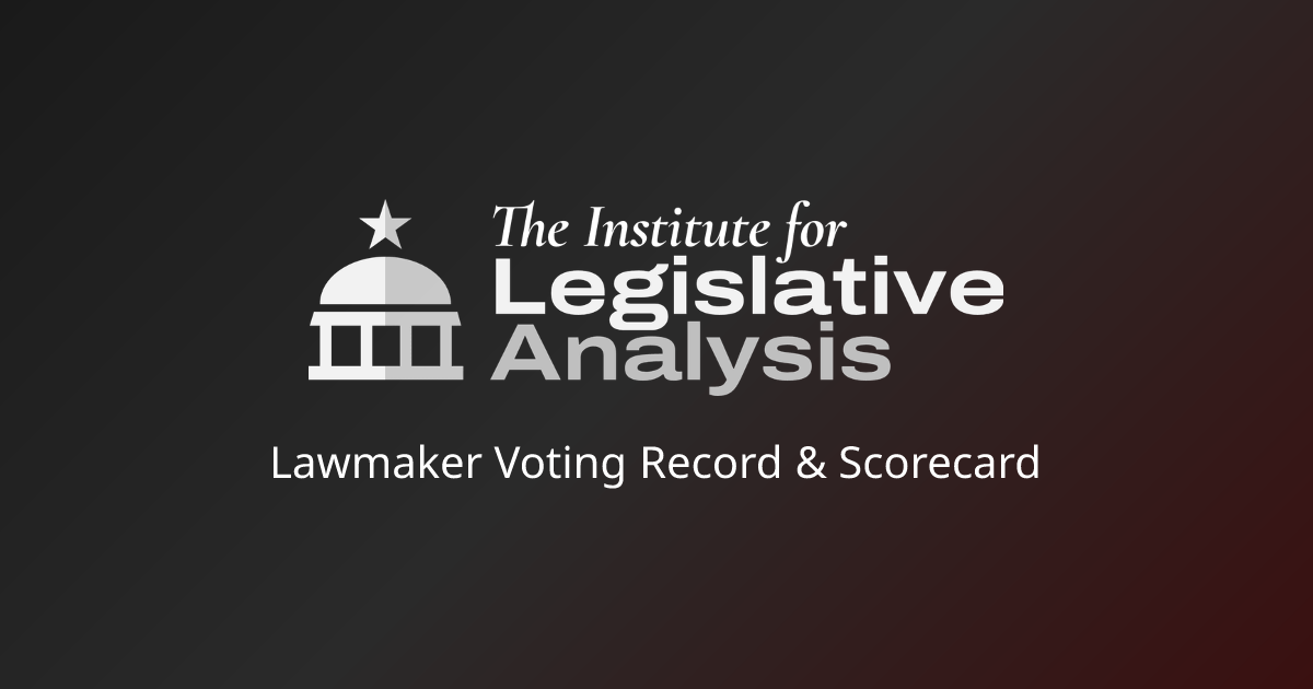 Sen. Alison “Ali” Rabe Voting Record & Scorecard | Idaho GOP